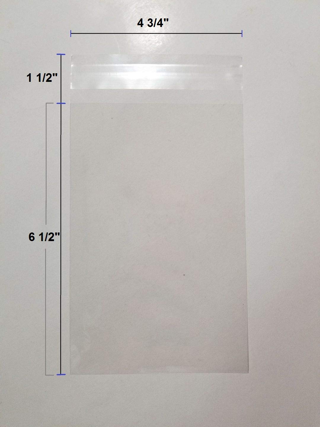 Amazon.com: UNIQUEPACKING 100 Pcs 4 3/4 X 6 1/2 Clear A6 Card